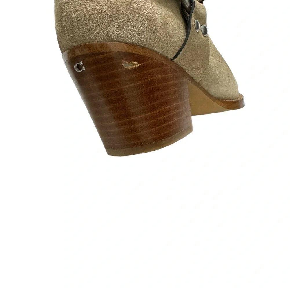 Coach Pia Studded Western Bootie Size 6.5‎